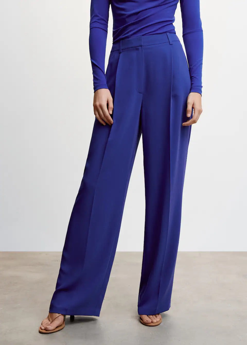 Dart palazzo trousers