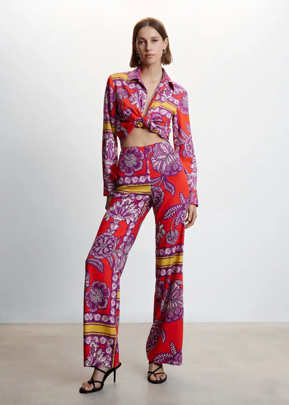 Printed culottes