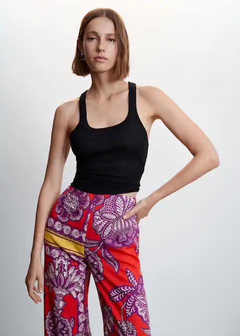 Printed culottes