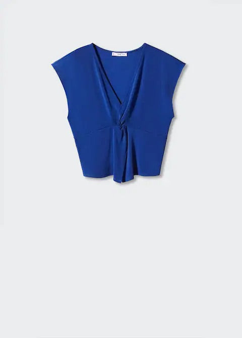 Knot detail T-shirt