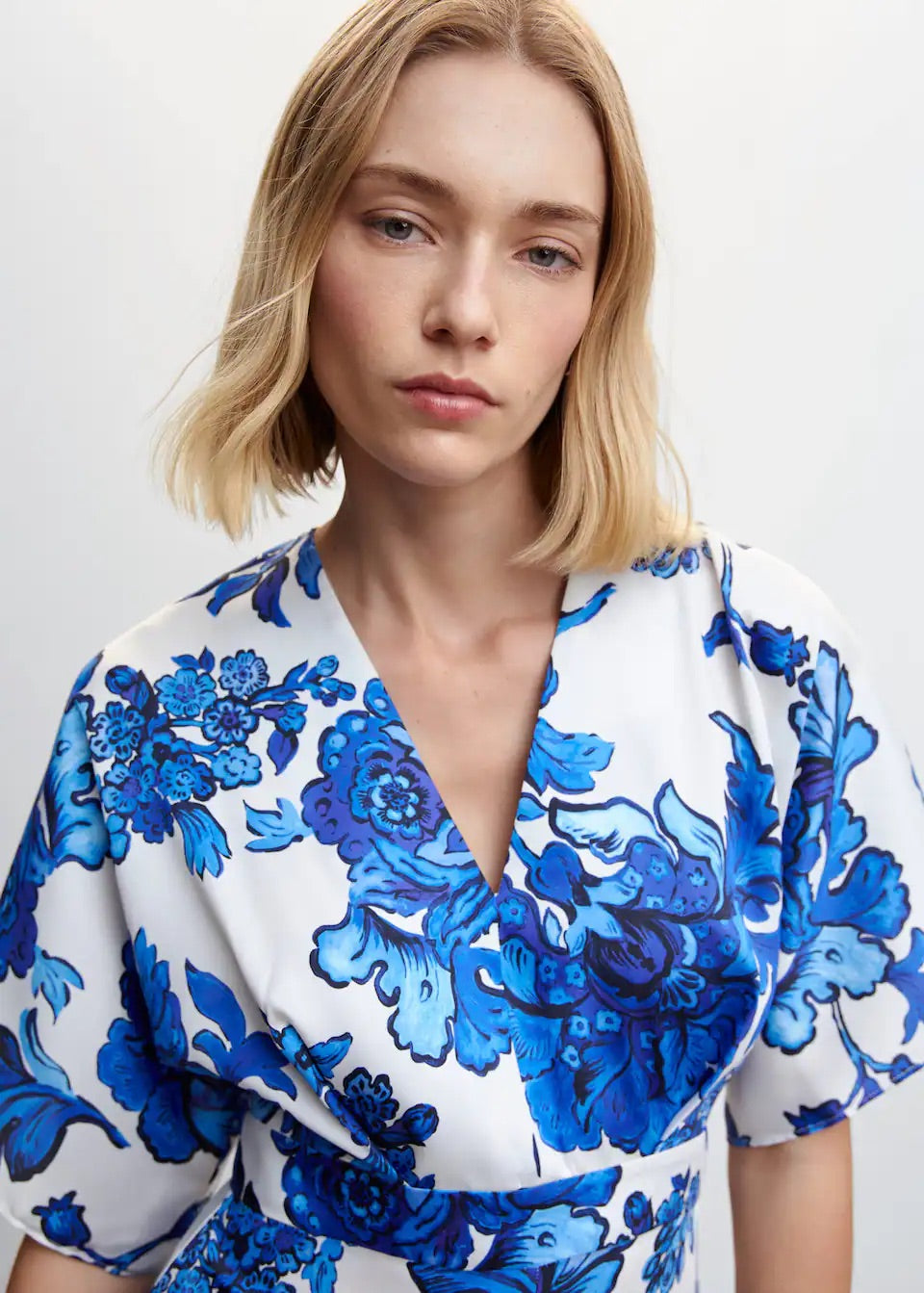 Floral cropped jumpsuit