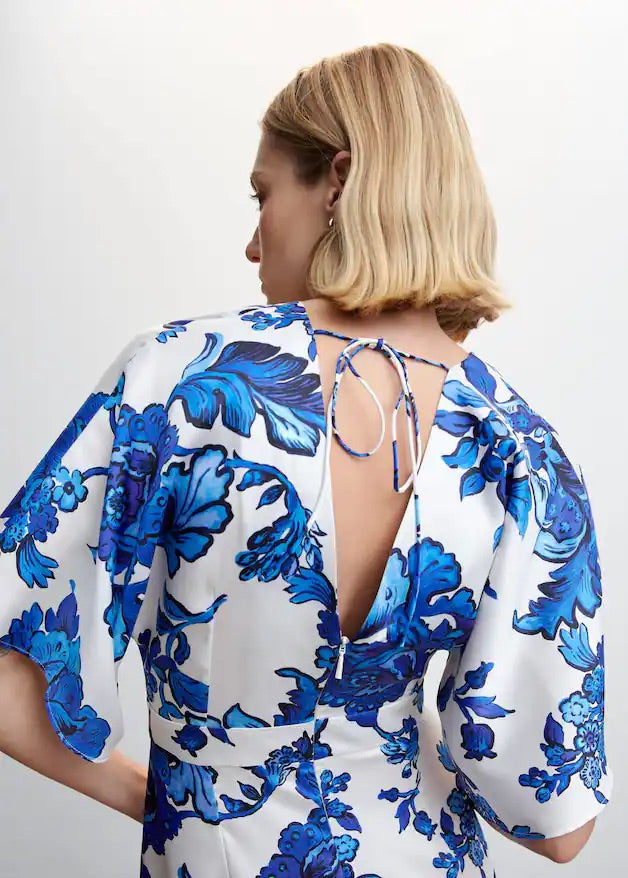 Floral cropped jumpsuit