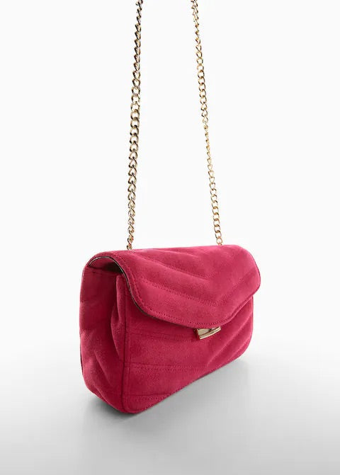 Flap leather bag