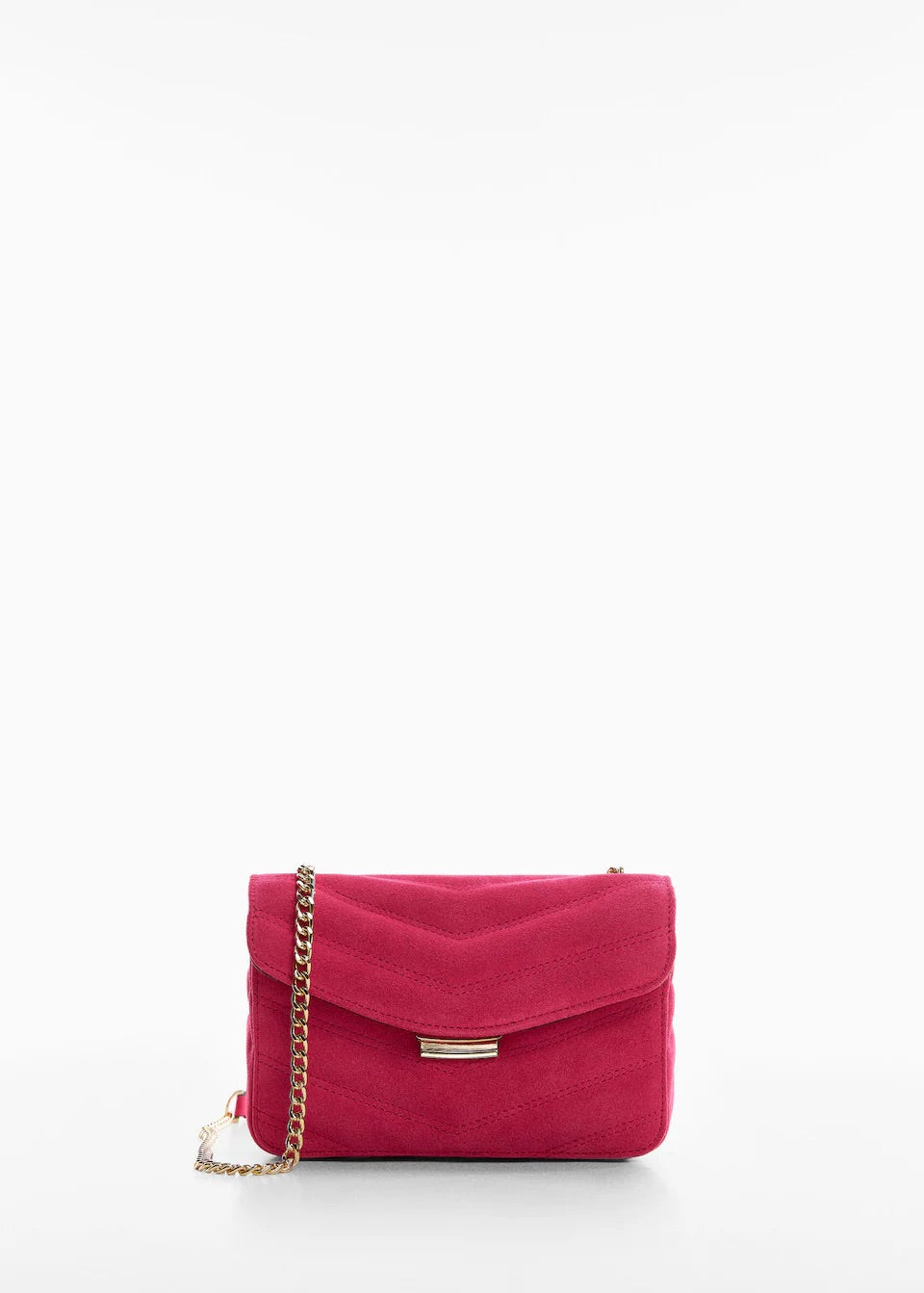 Flap leather bag
