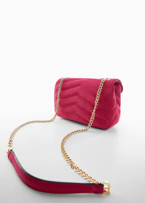 Flap leather bag