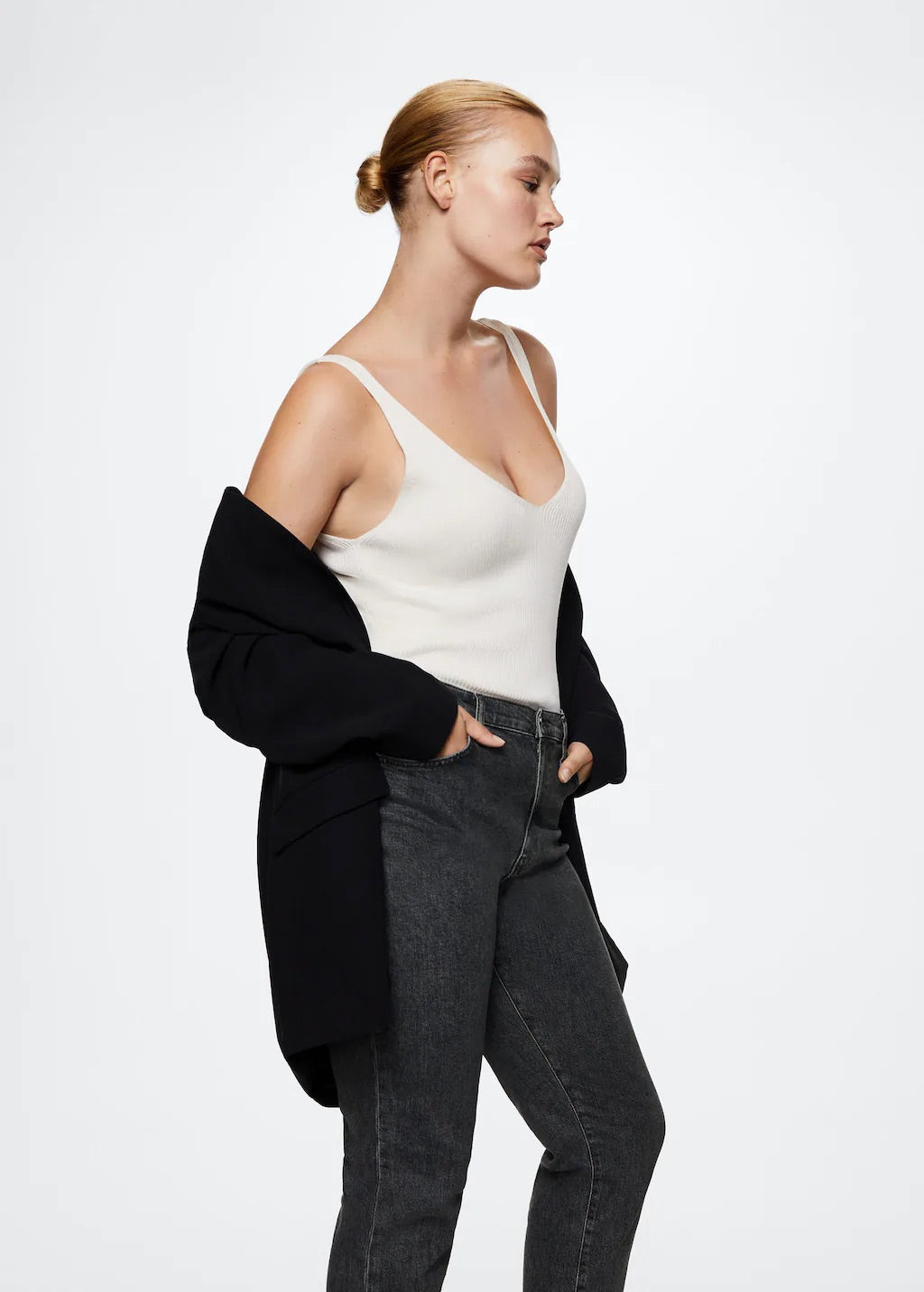 Slim cropped jeans