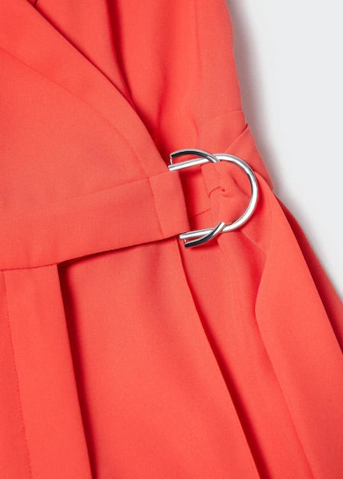 Belt wrap jumpsuit