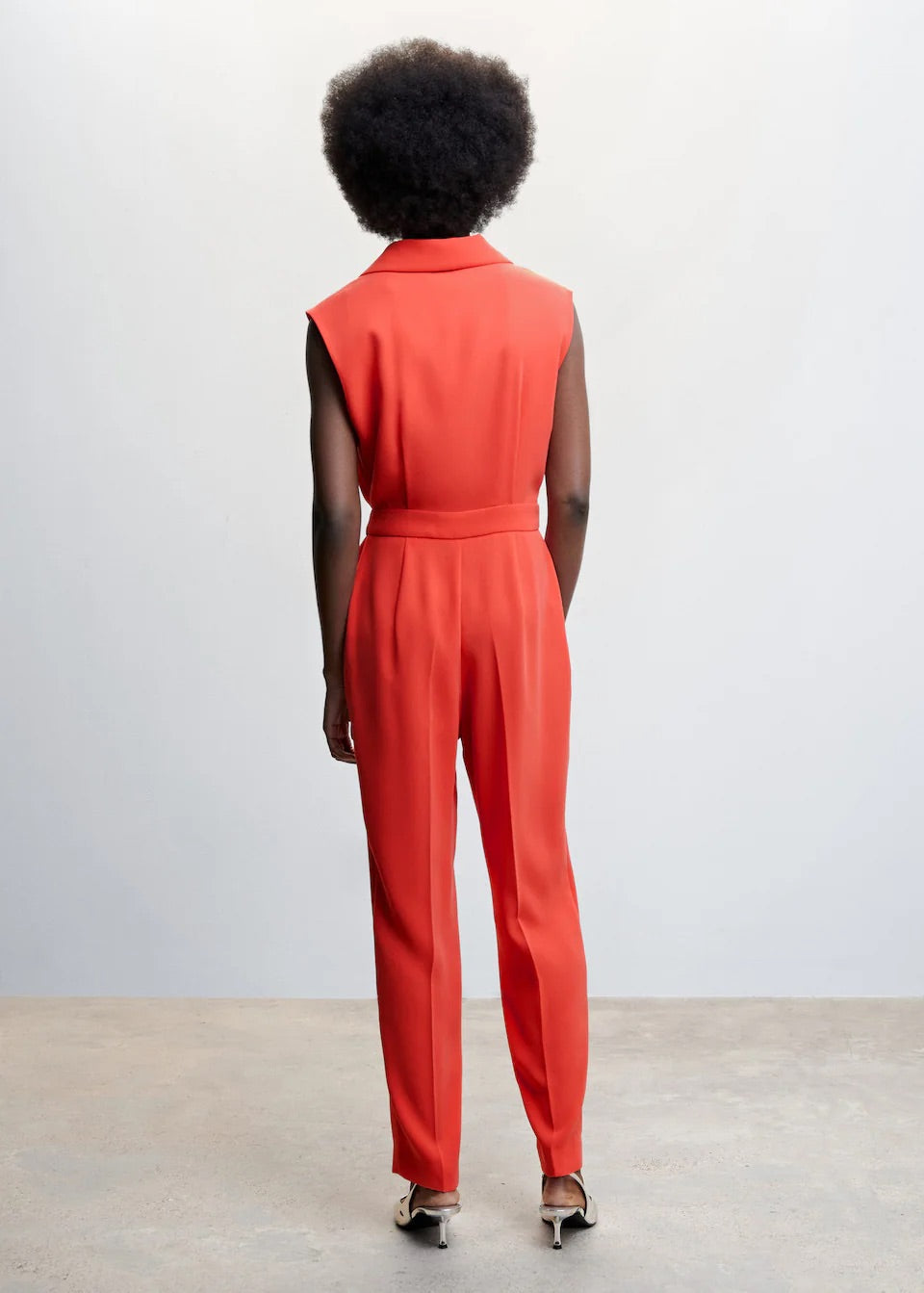Belt wrap jumpsuit