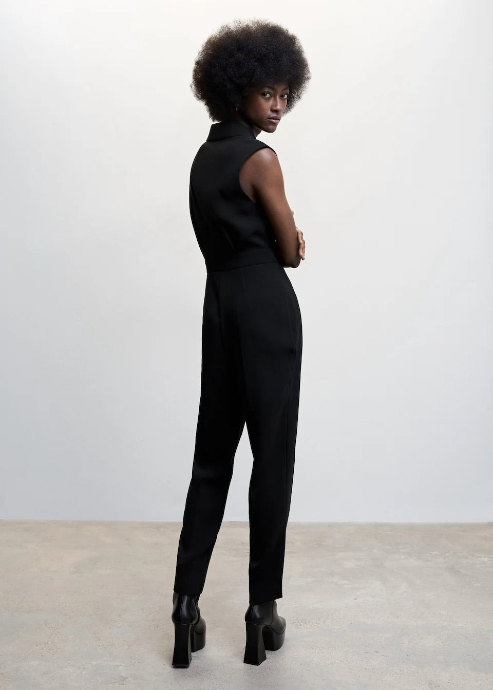 Belt wrap jumpsuit