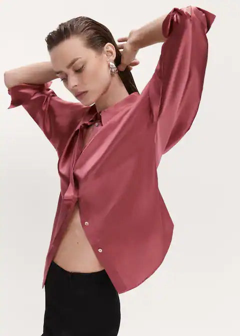 100% silk shirt