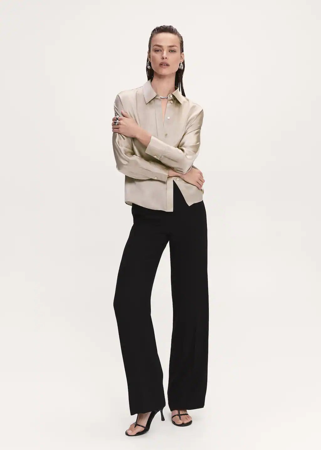 100% silk shirt