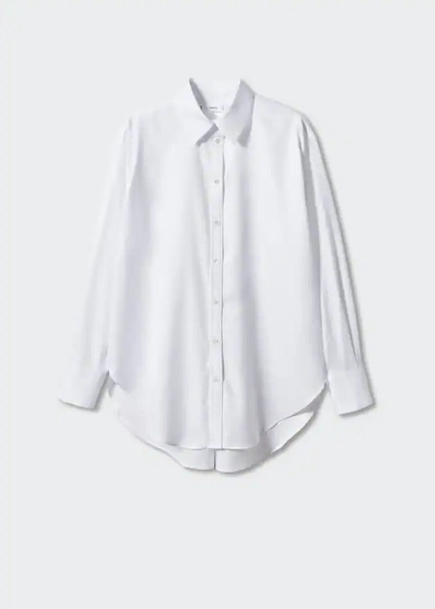Oversize cotton shirt