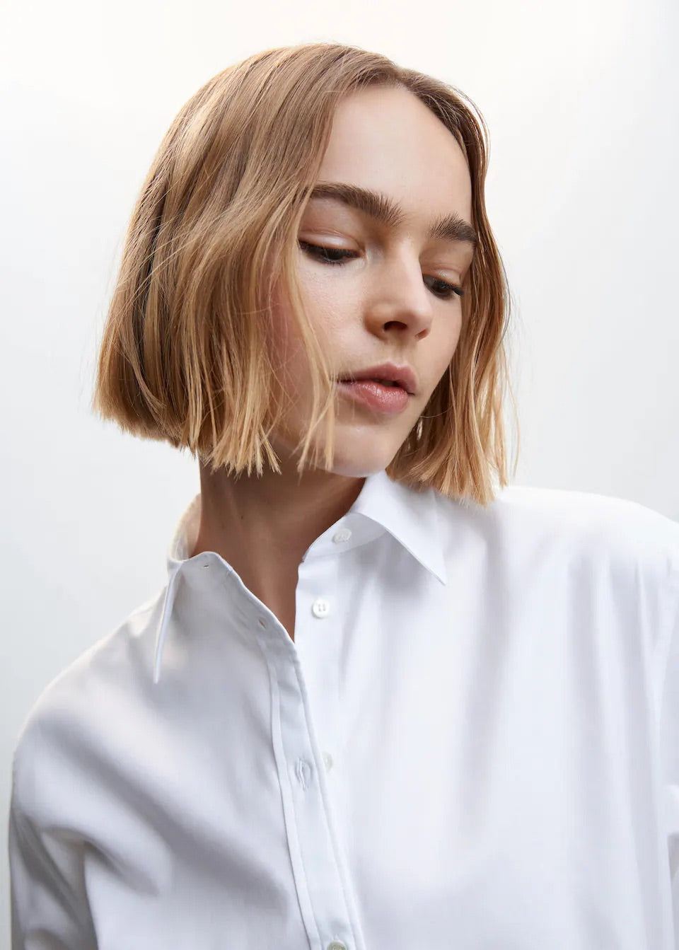 Oversize cotton shirt