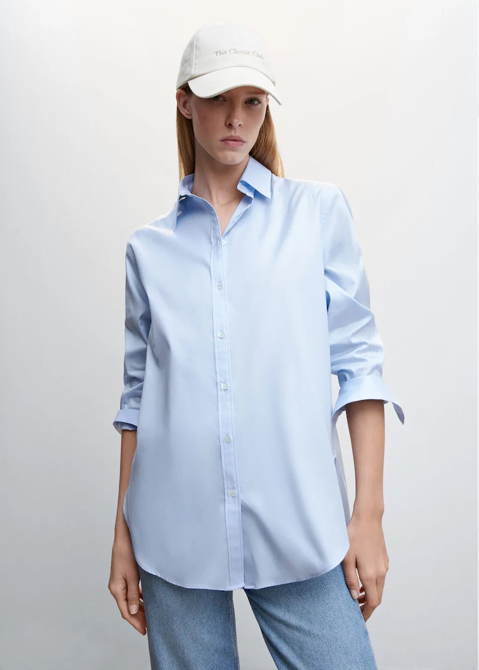 Oversize cotton shirt