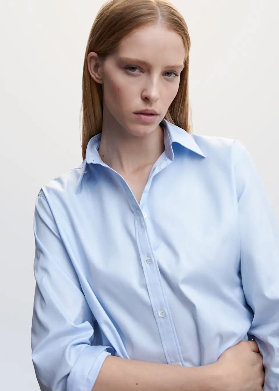 Oversize cotton shirt