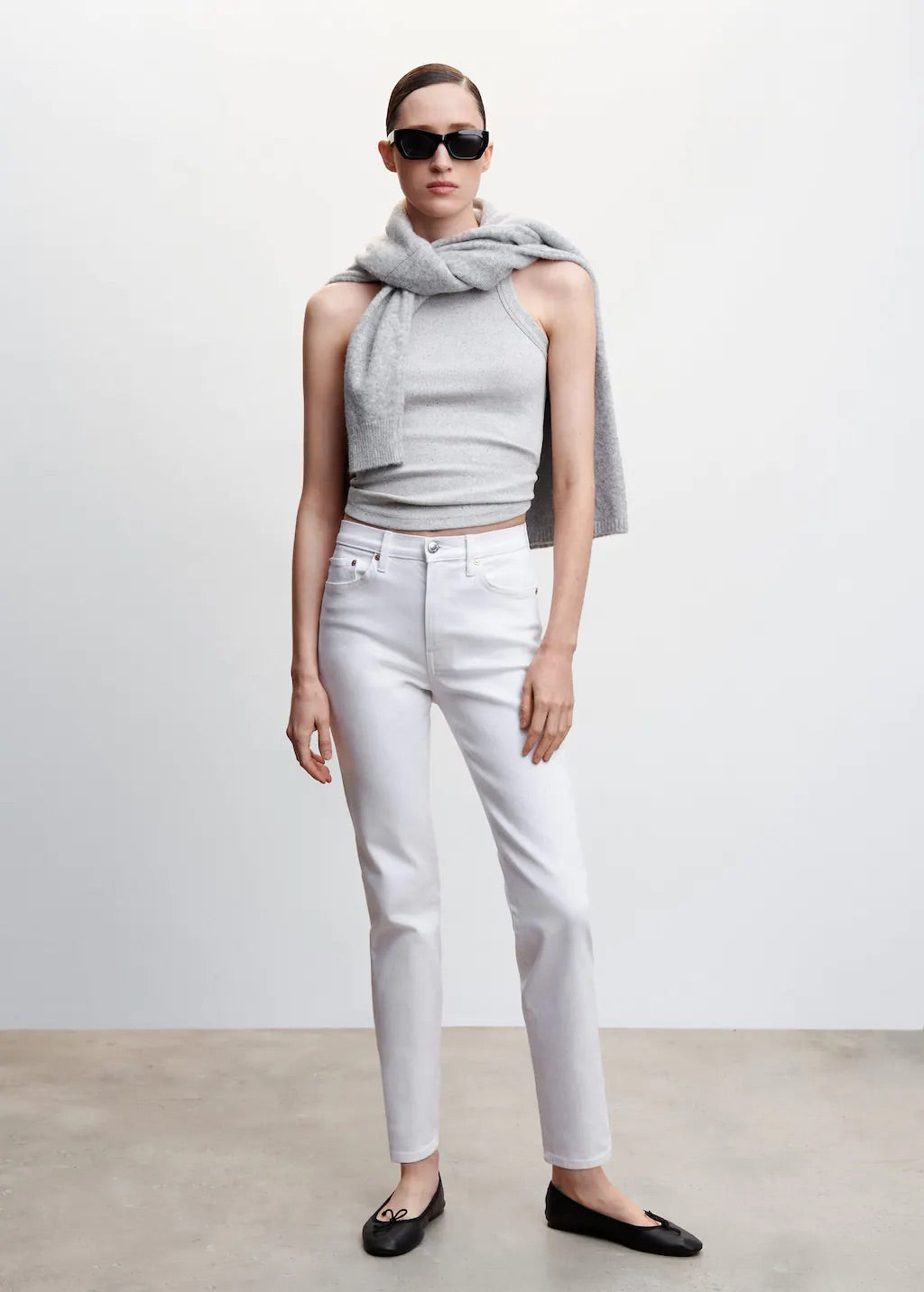 Slim cropped jeans