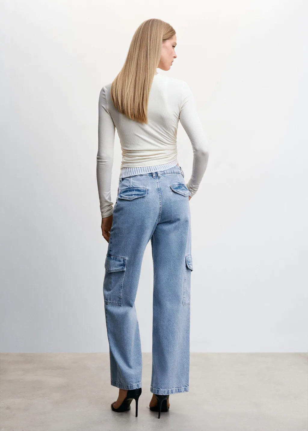 Pocket cargo jeans