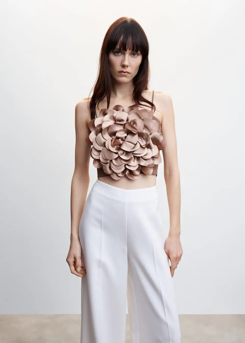 Flower-detail top