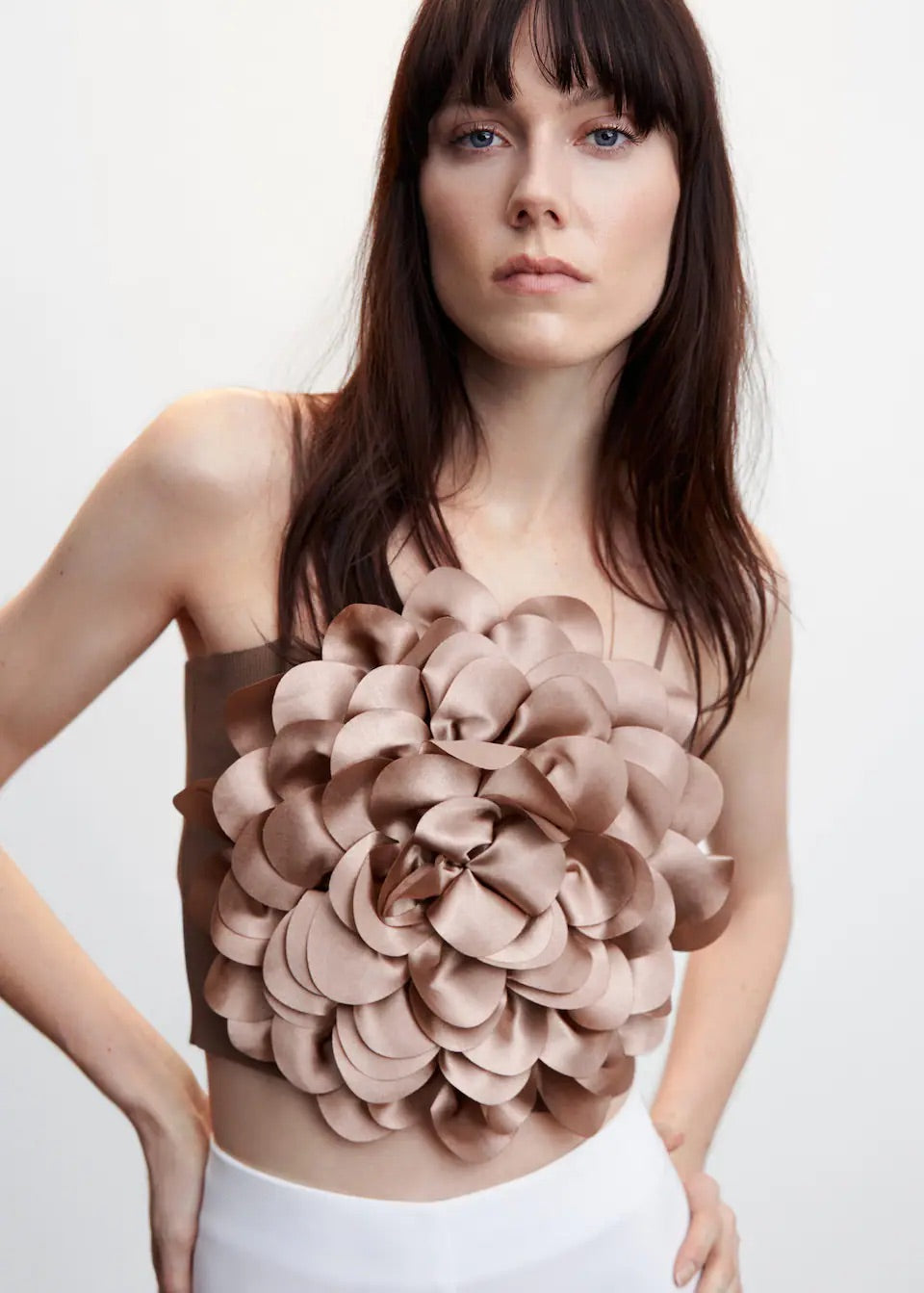 Flower-detail top