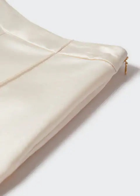 Satin trousers
