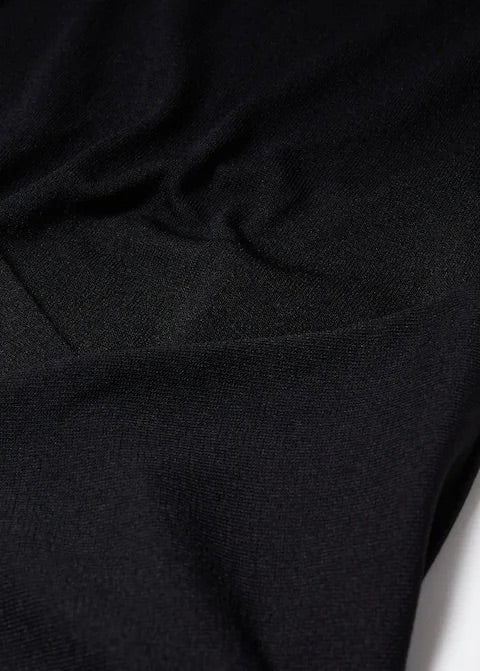 Bow knitted dress