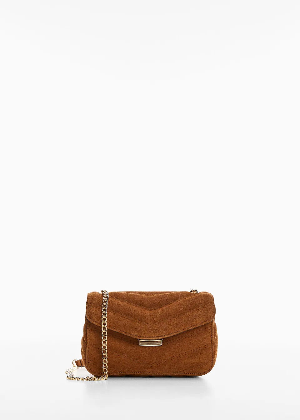 Flap leather bag