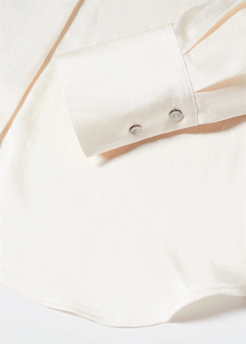 Satin finish flowy shirt