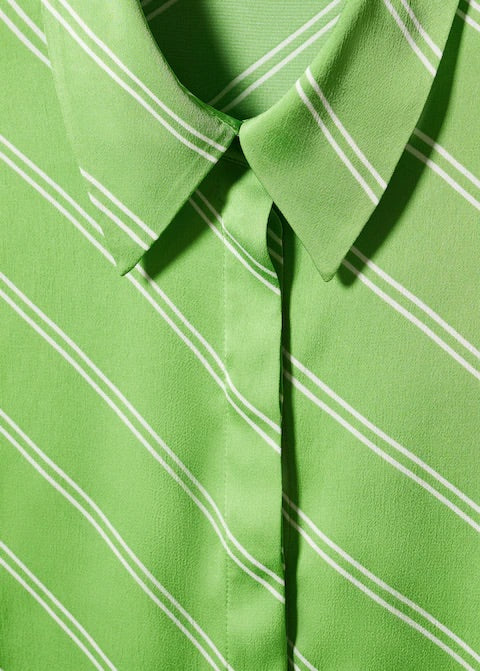 Satin finish flowy shirt