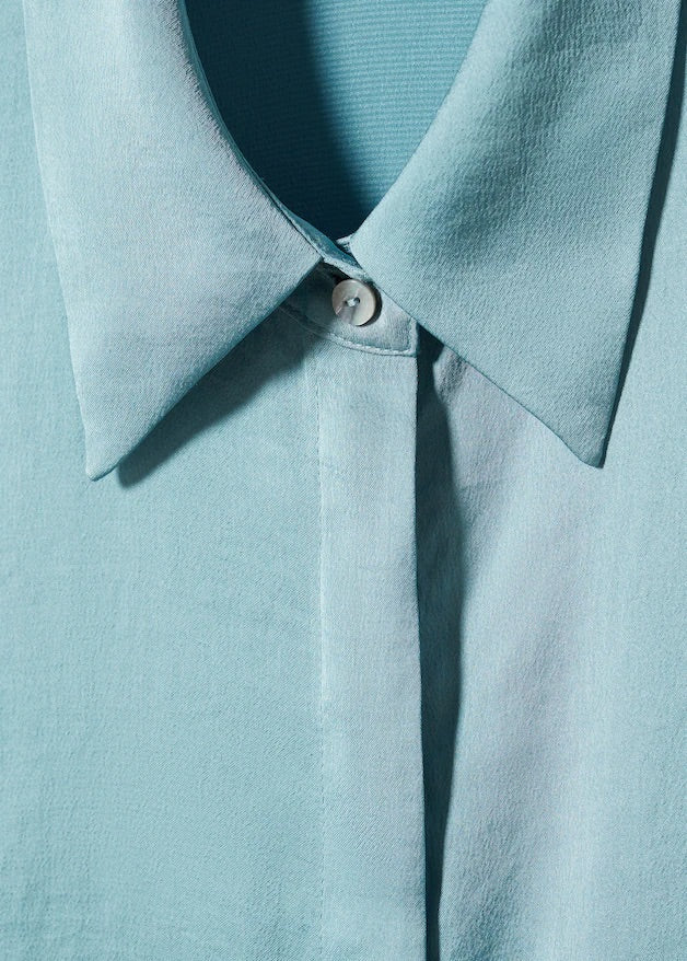 Satin finish flowy shirt