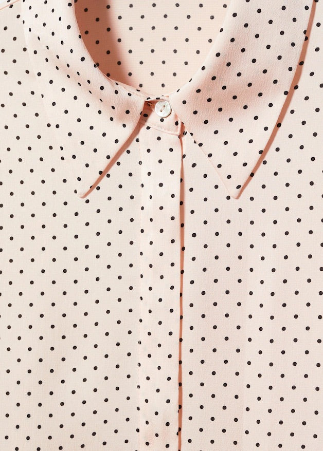 Satin finish flowy shirt