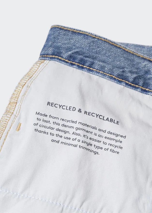 Wideleg loose low rise jeans
