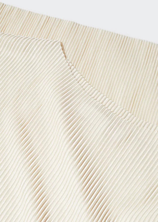 Pleated strap top