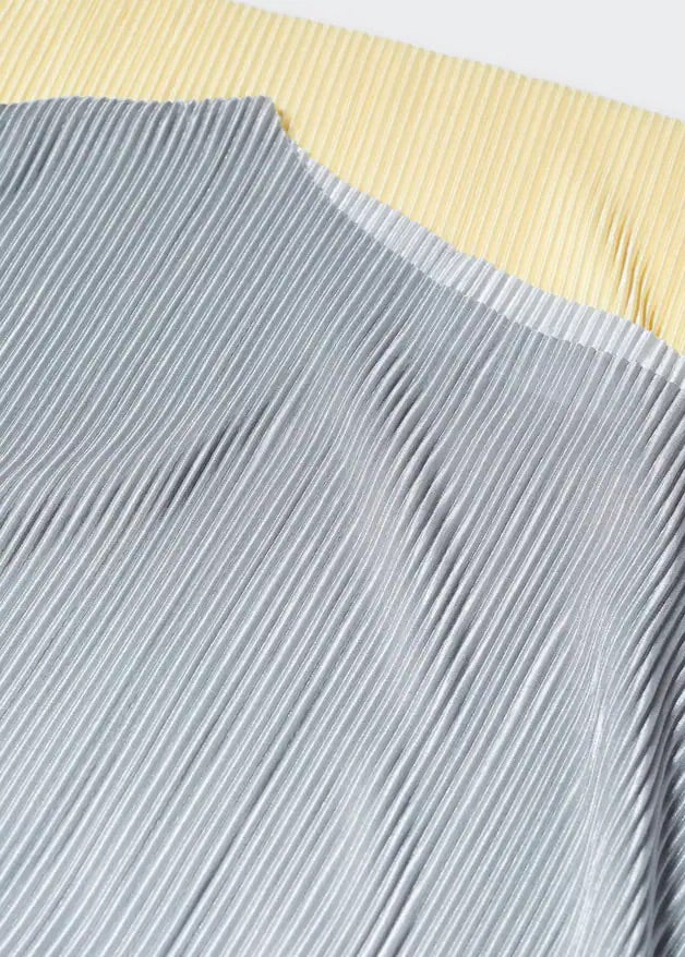Pleated strap top