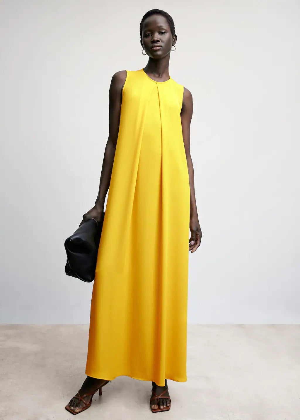 Strap flowy dress