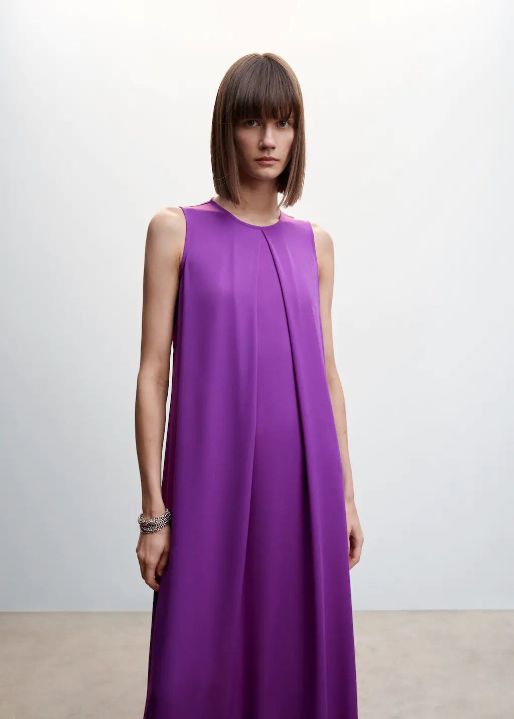 Strap flowy dress