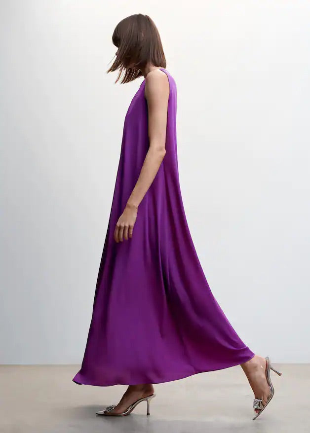 Strap flowy dress