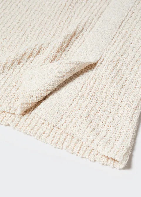 Knitted miniskirt