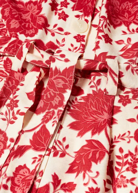 Long printed jumpsuit