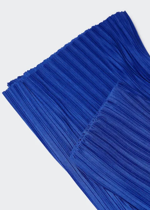 Pleated wideleg trousers