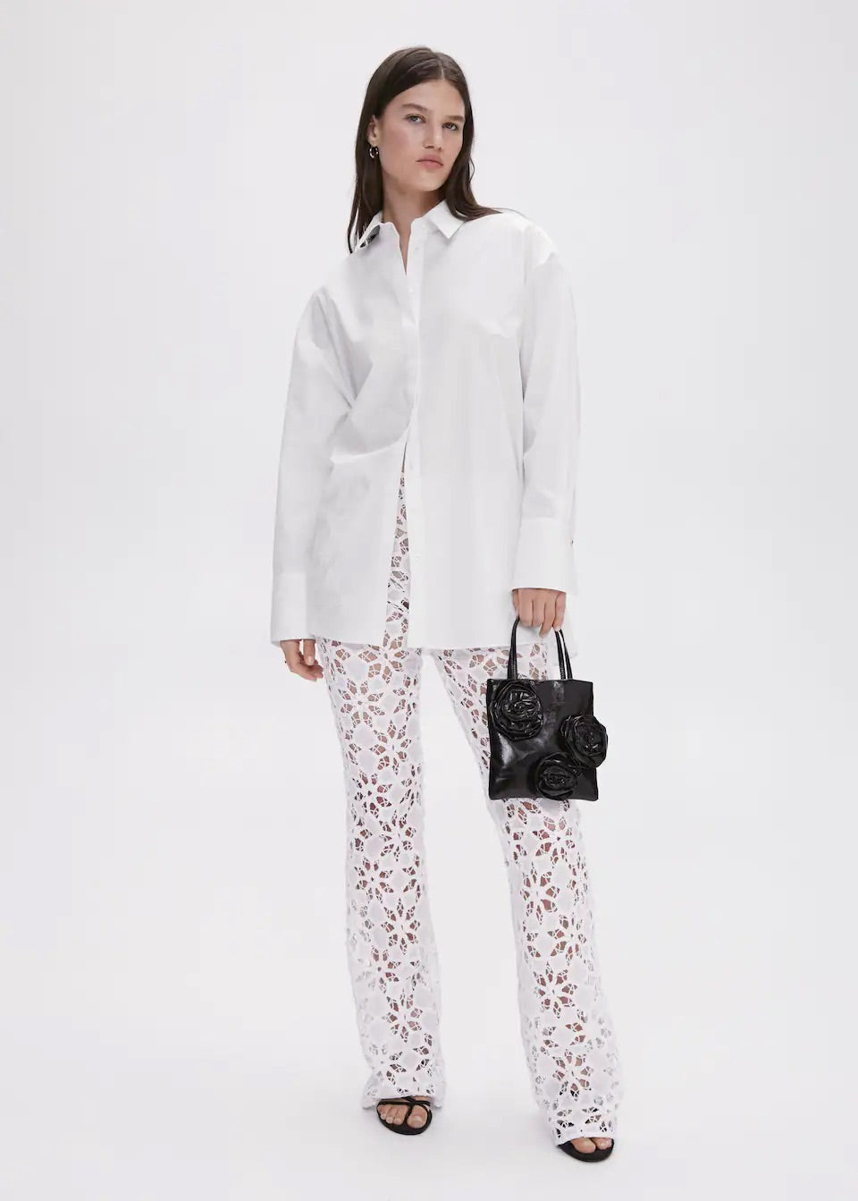 Oversize cotton shirt