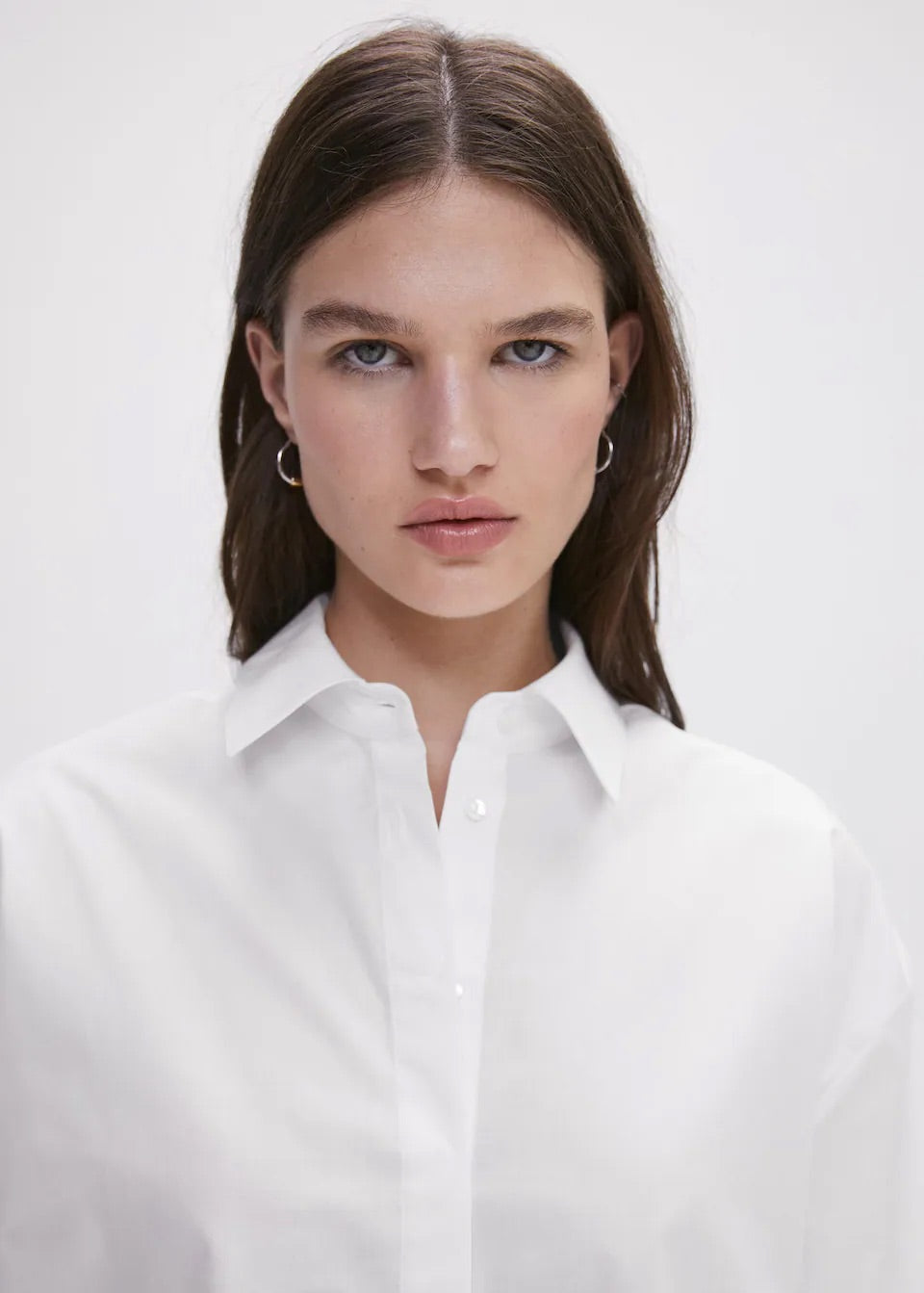 Oversize cotton shirt