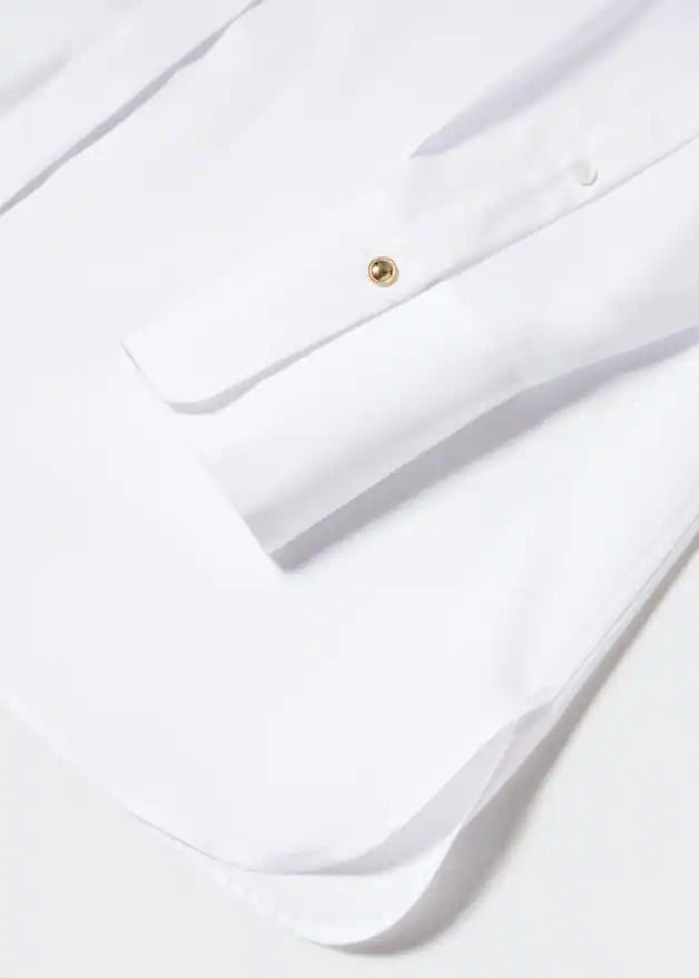 Oversize cotton shirt