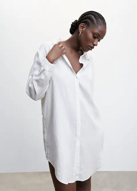 Linen oversized shirt