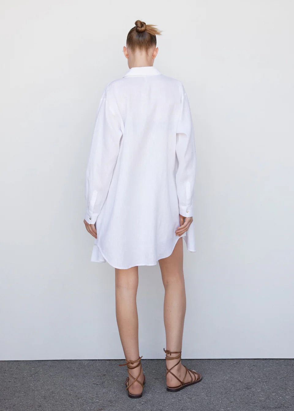 Linen oversized shirt