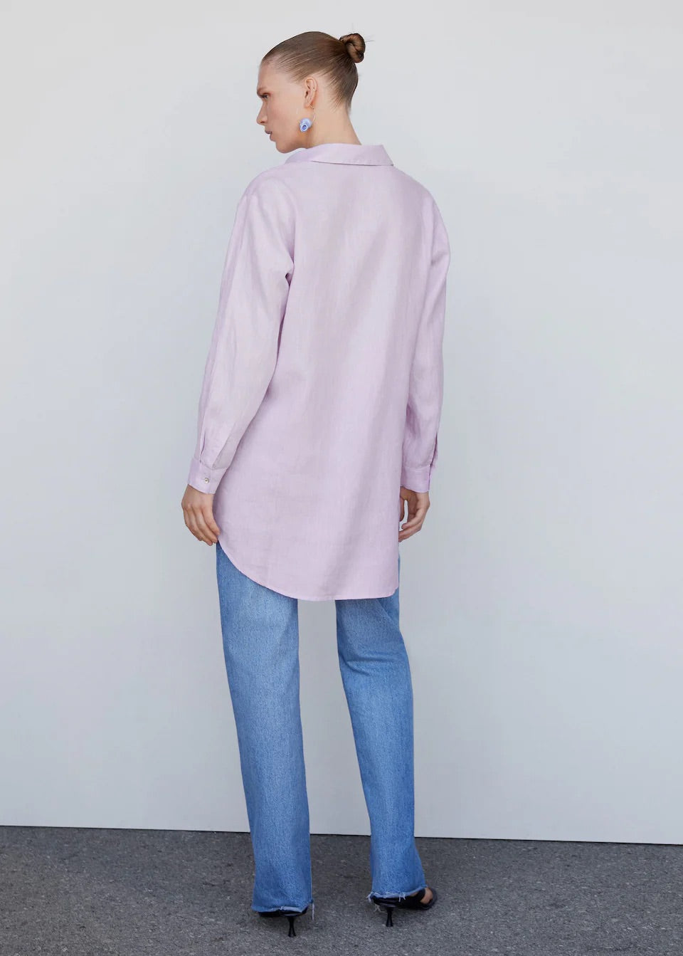 Linen oversized shirt