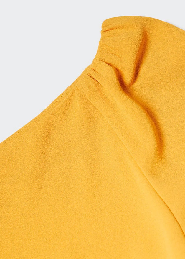 Asymmetric long jumpsuit