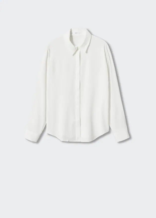 Buttoned flowy shirt