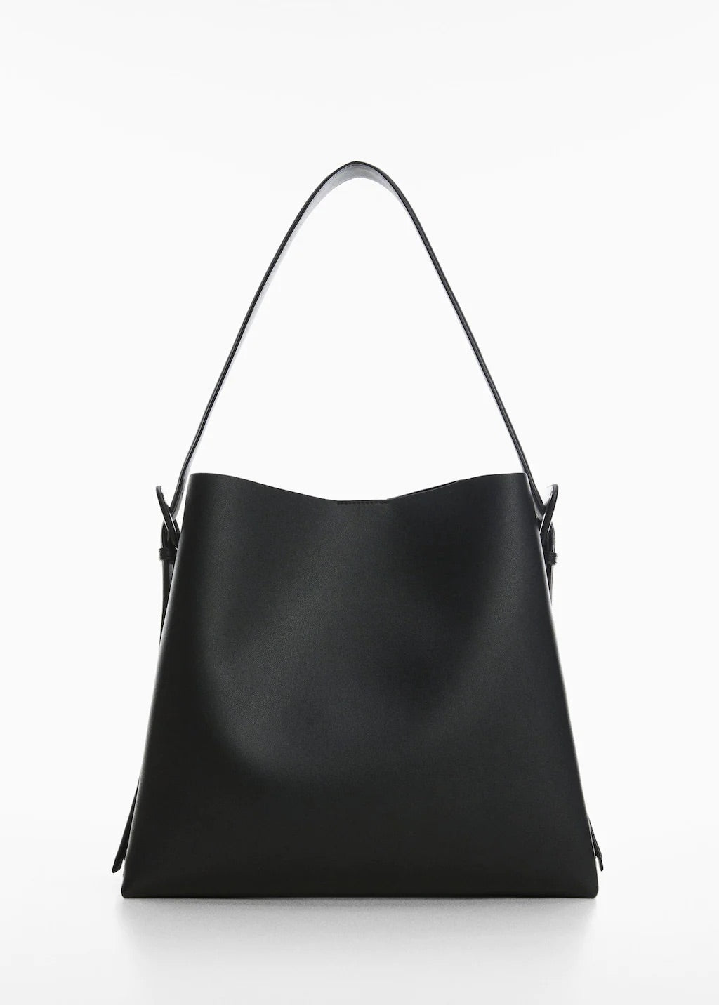 Shopper bag with buckle