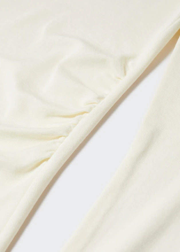 Ruched detail T-shirt