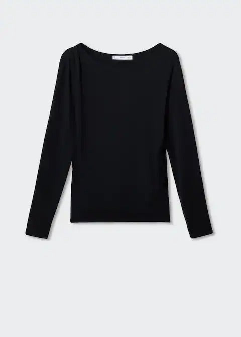 Ruched detail T-shirt
